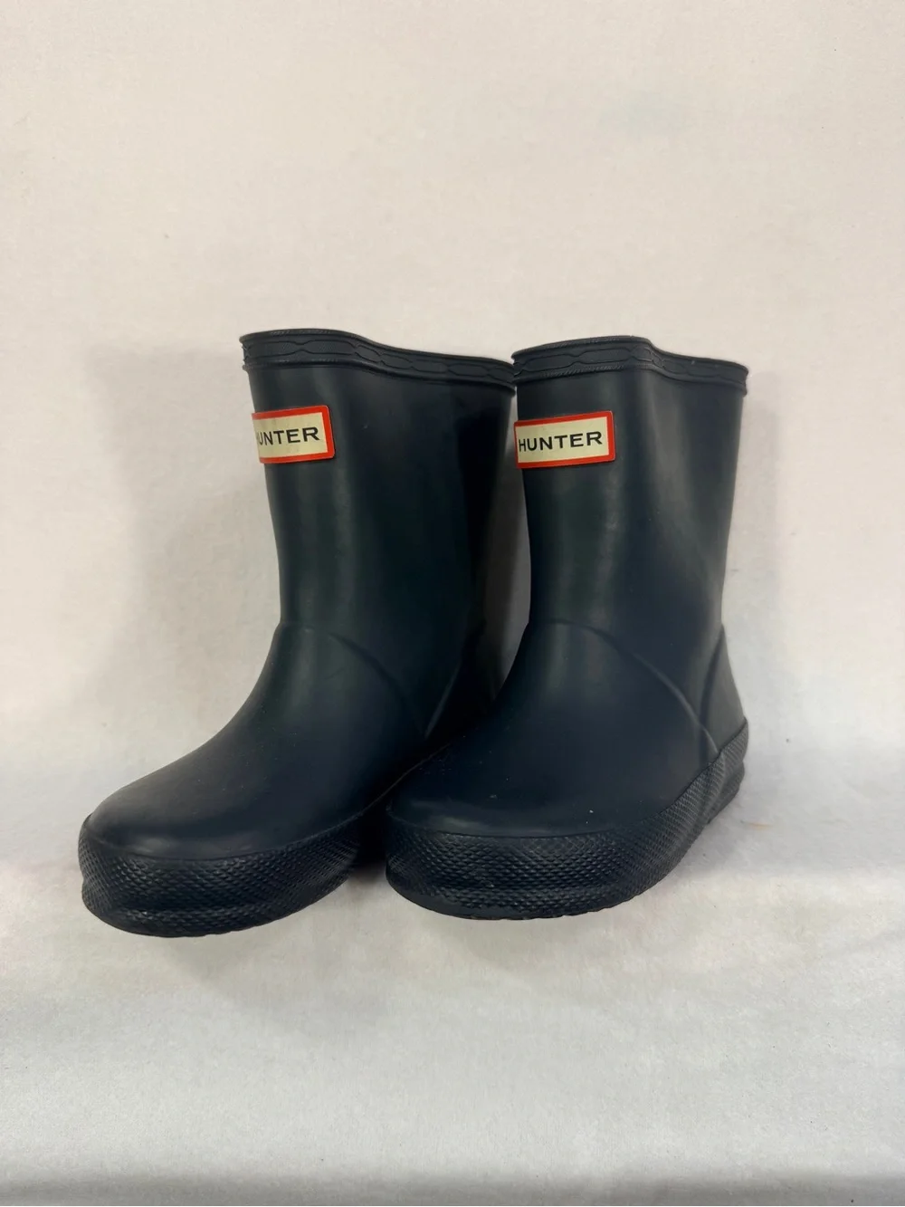 Hunter Kids' Navy Rain Boots